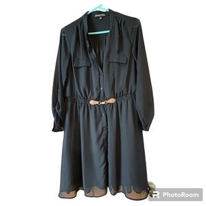 Women’s business dress. Plus size.